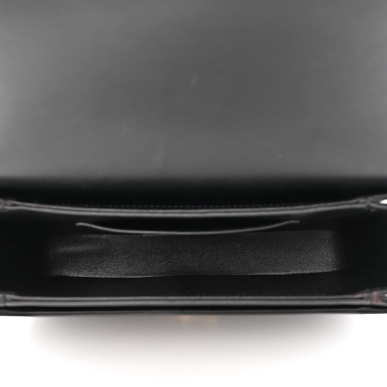 Saint Laurent Box Calfskin Monogram Medium Solferino Satchel Black 5 of 10
