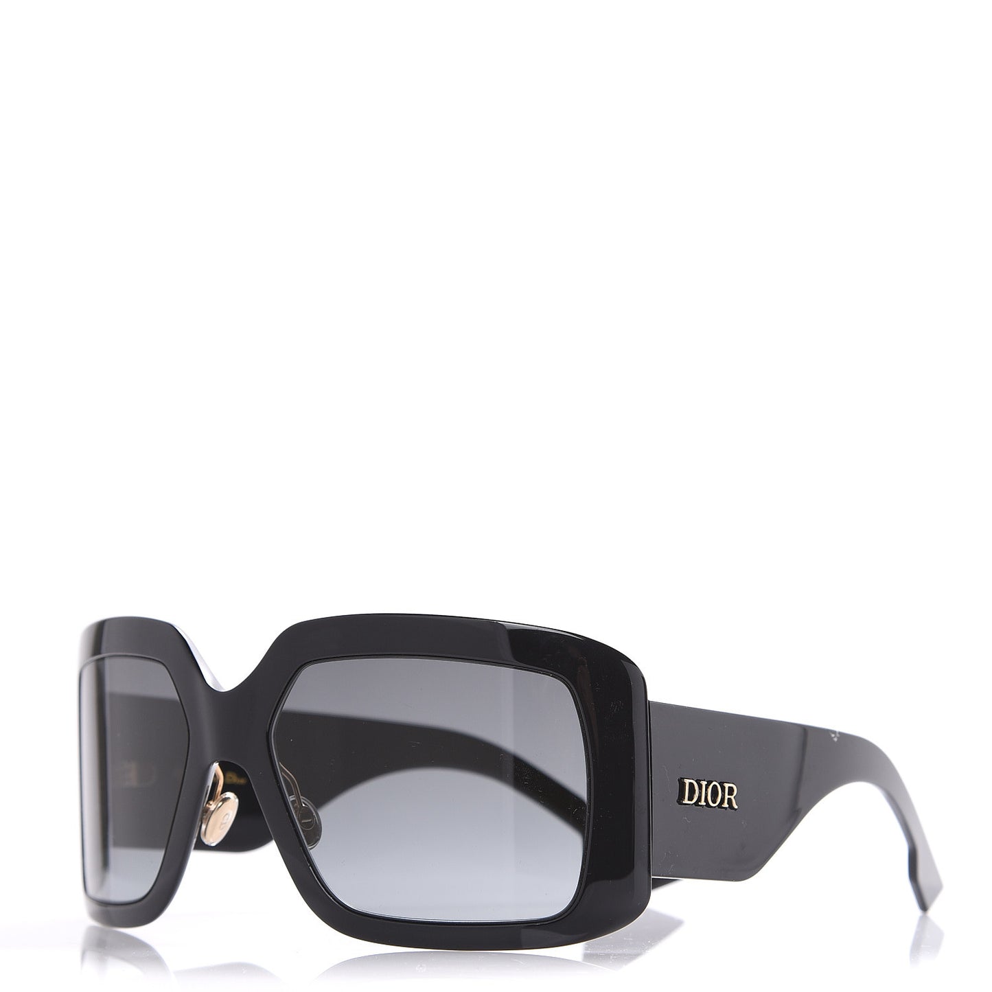 Acetate DiorSo Light 2 Shield Sunglasses Black