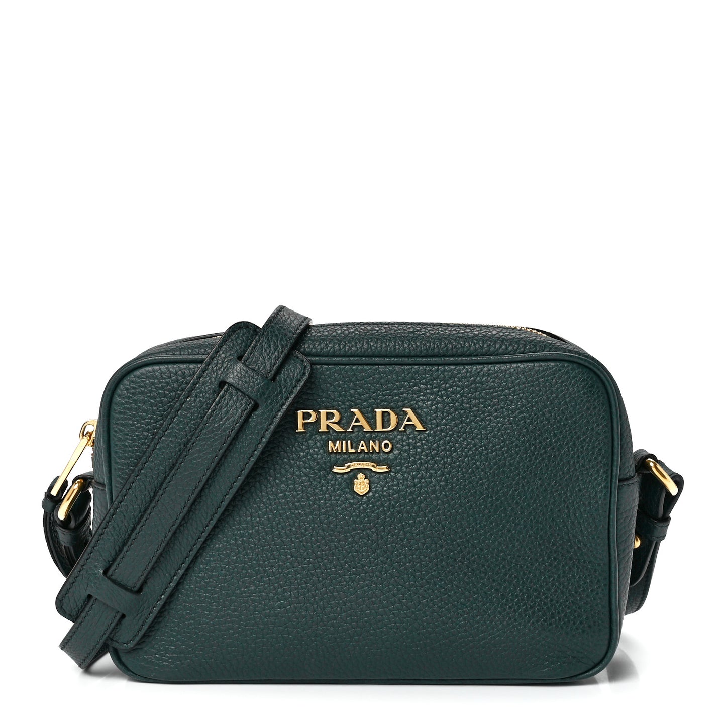 Vitello Phenix Camera Bag Smeraldo