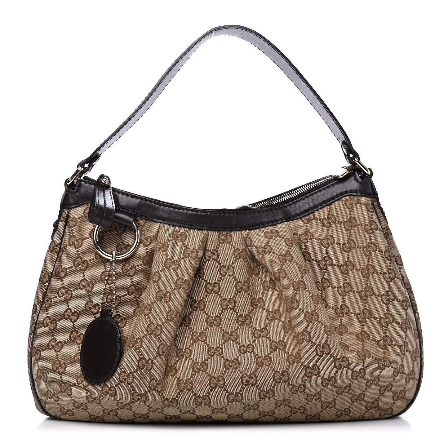 Monogram Medium Sukey Hobo Dark Brown
