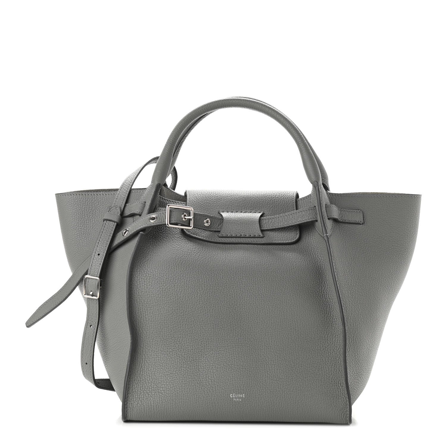 Celine Smooth Calfskin Small Big Bag Grey 1 of 9