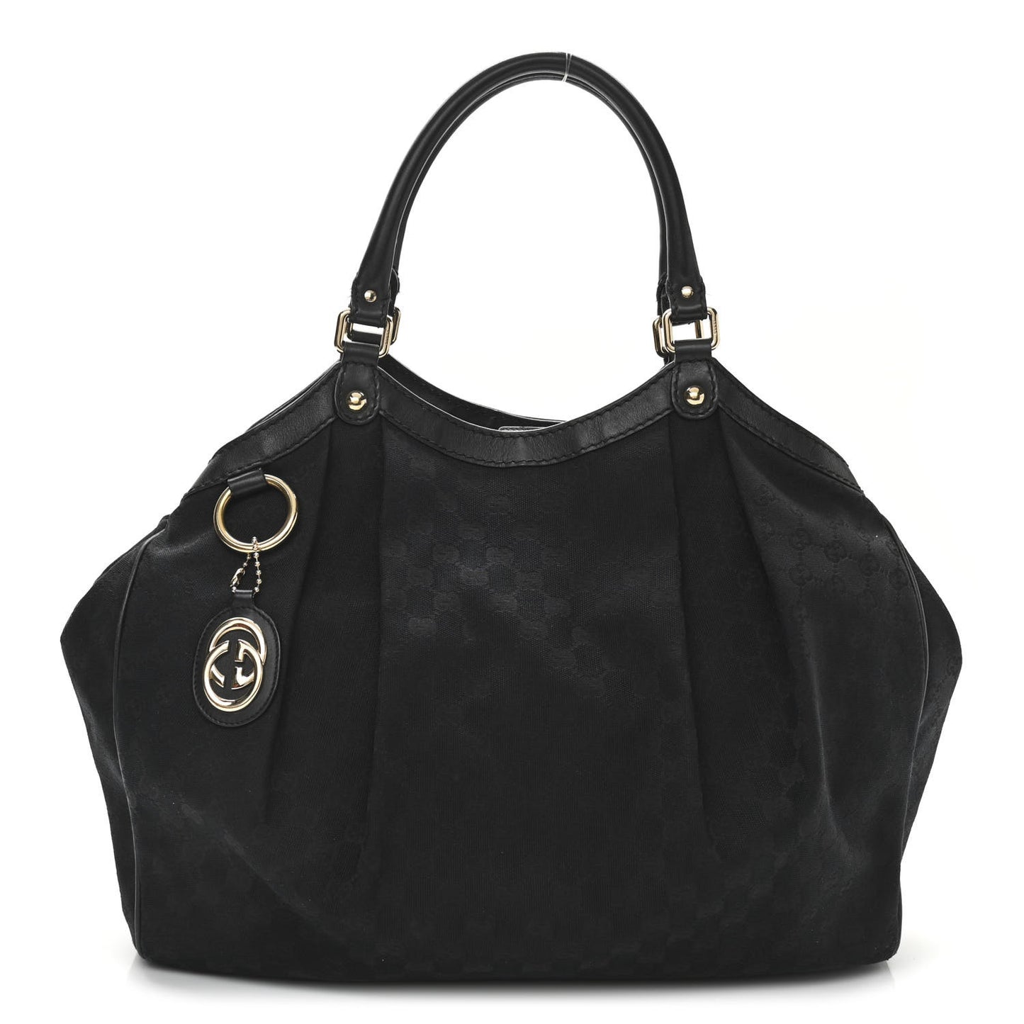 Monogram Large Sukey Black
