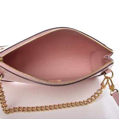 Louis Vuitton Vernis Santa Monica Clutch Rose Ballerine 5 of 8