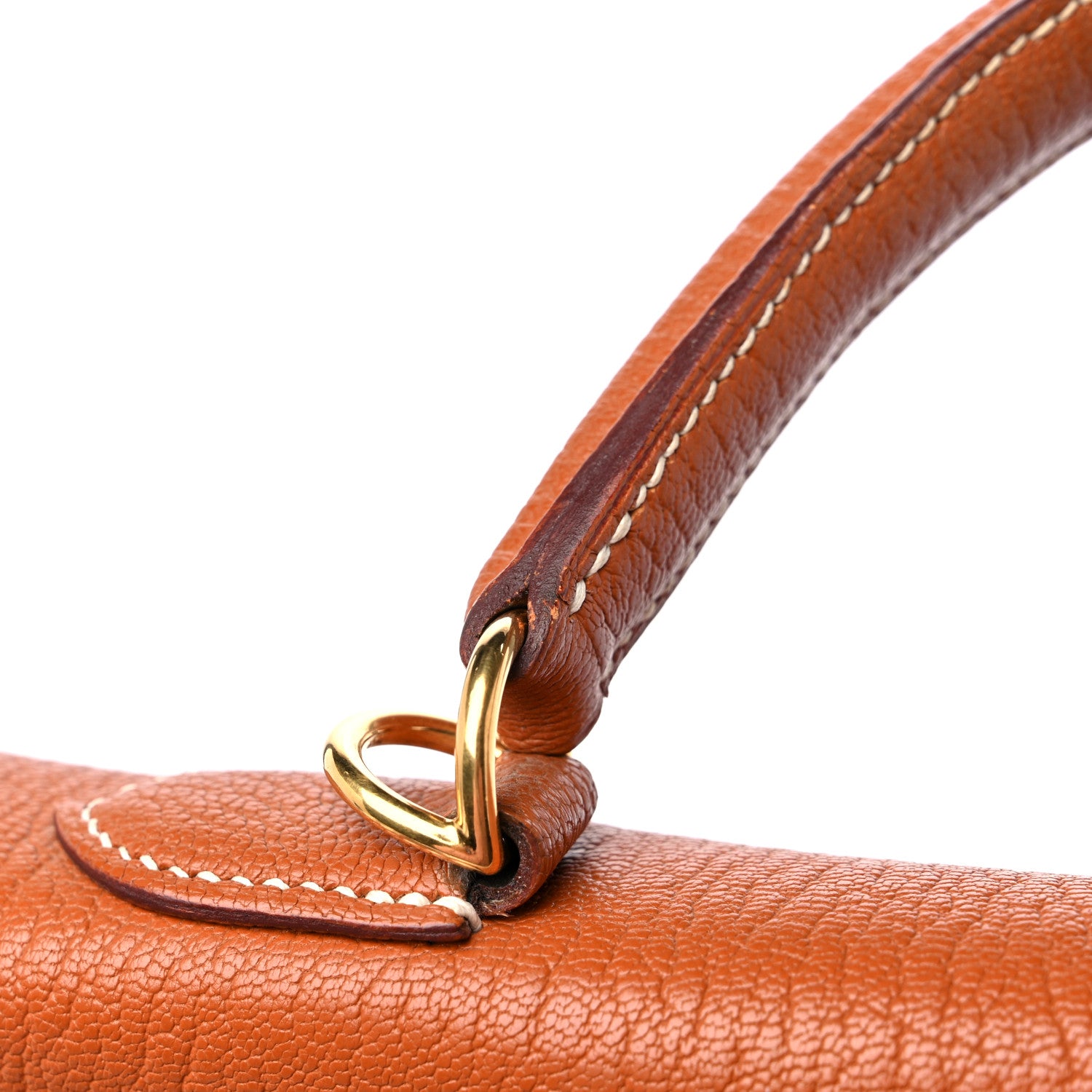 Hermes Chevre De Coromandel Kelly Retourne 35 Gold 14 of 14