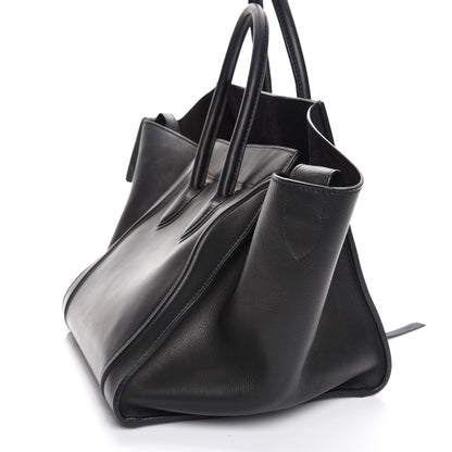Celine Supple Calfskin Medium Phantom Luggage Black 9 of 9