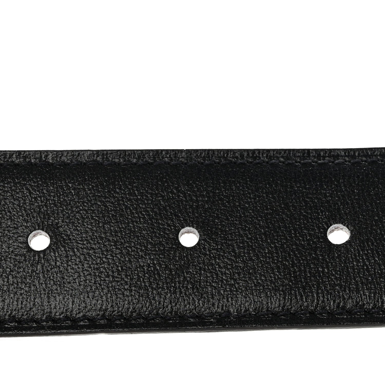 Hermes Box Togo Reversible 32mm H Belt 95 38 Black Etain 5 of 5