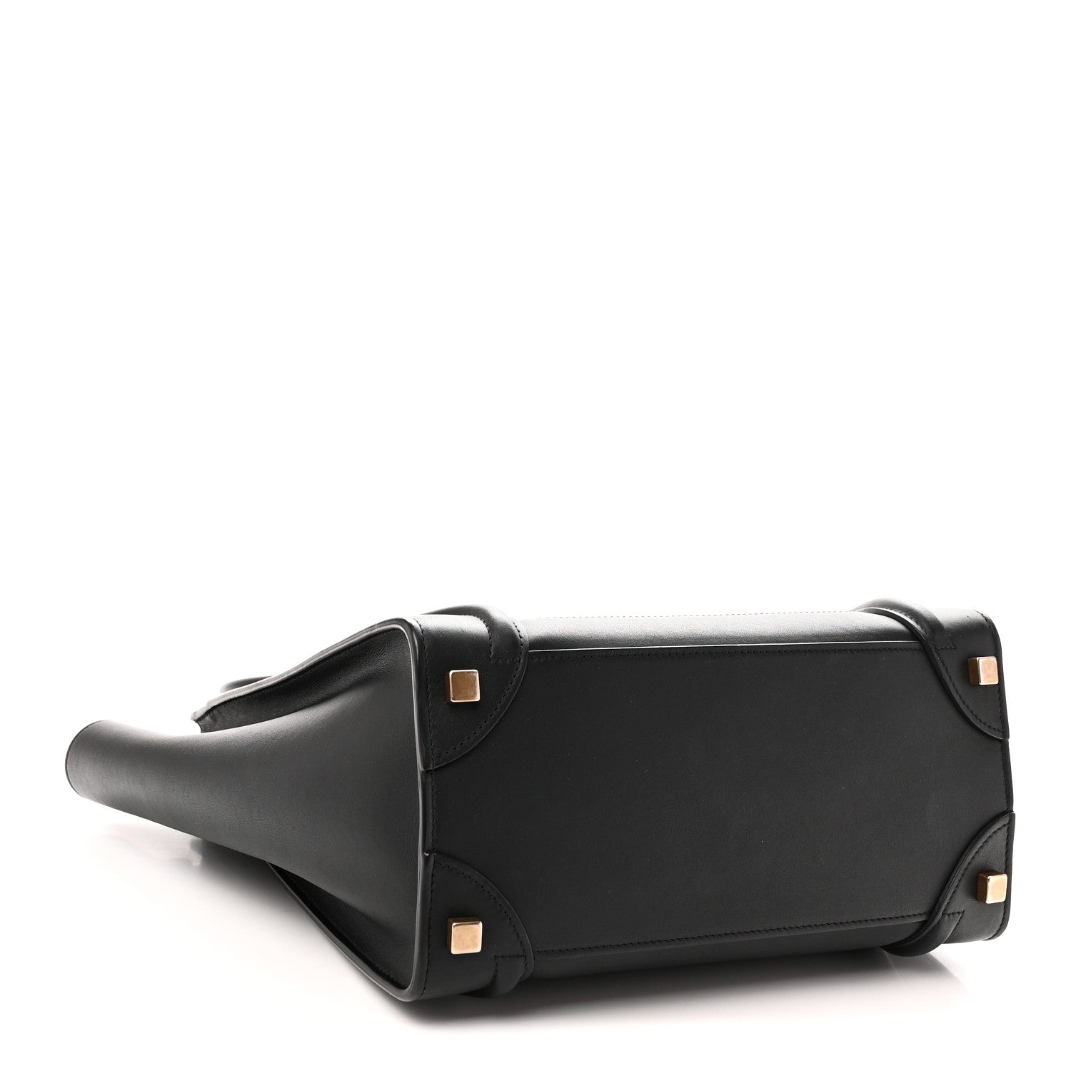 Celine Smooth Calfskin Micro Luggage Black 4 of 9