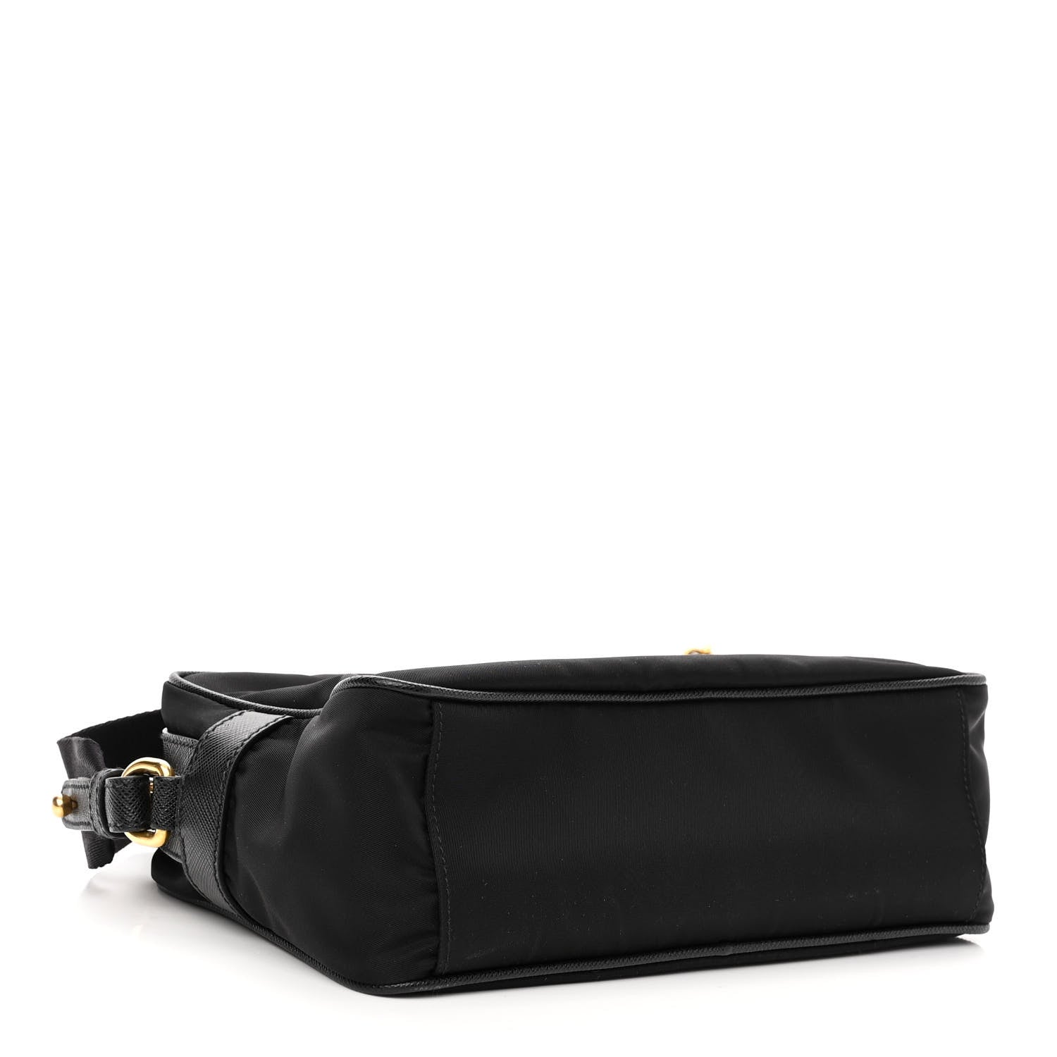 Prada Tessuto Nylon Soft Calf Camera Bag Black 4 of 10