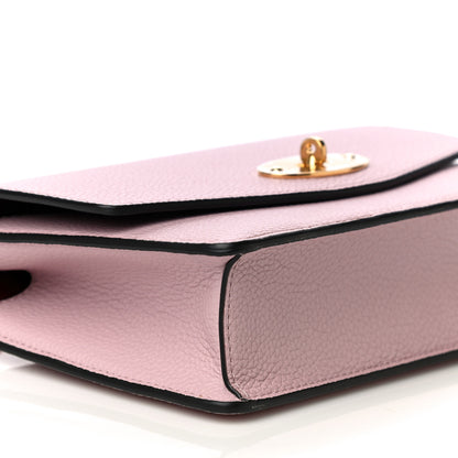 Mulberry Small Classic Grain Calfskin Small Darley Powder Pink 9 of 14