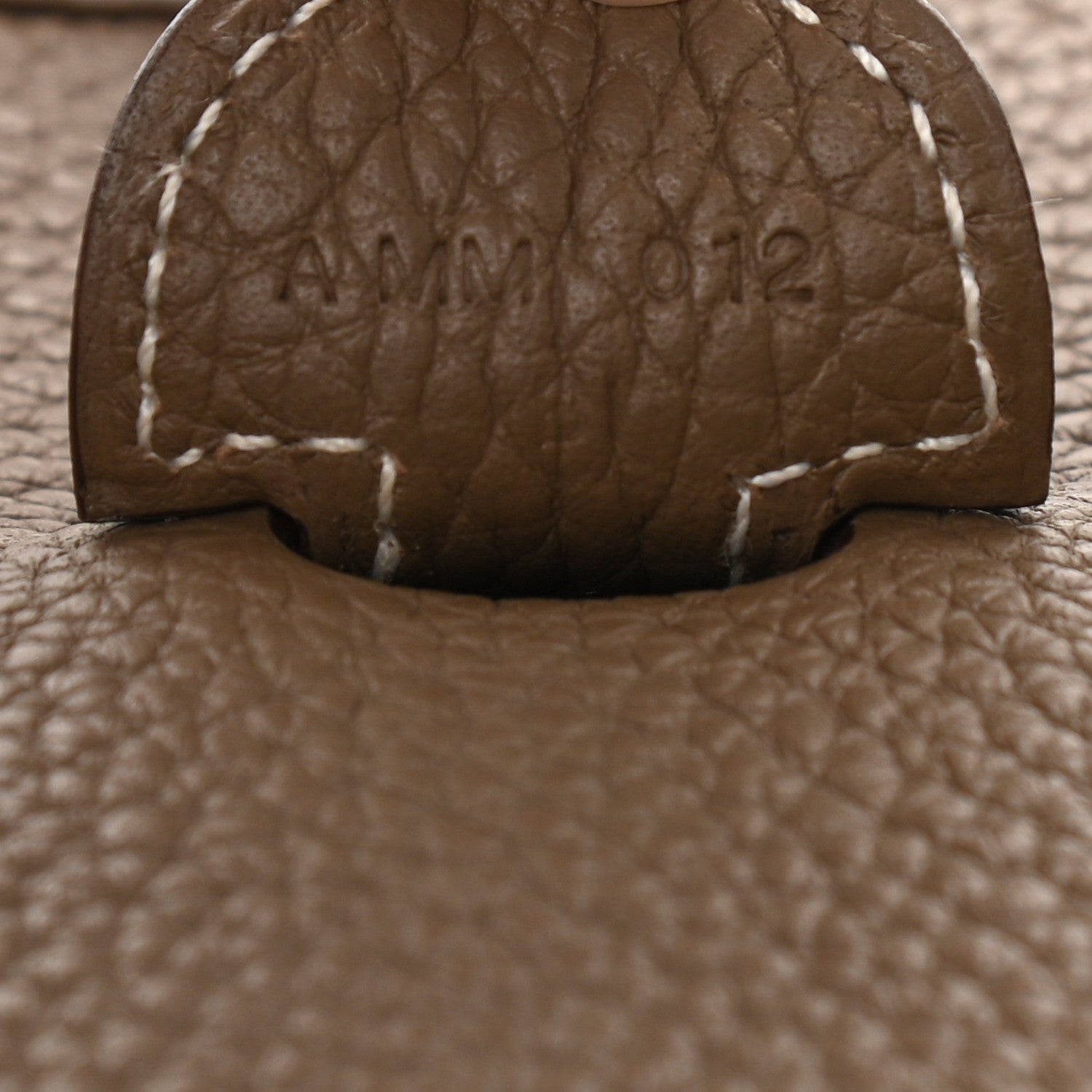 Hermes Taurillon Clemence Evelyne III PM Etoupe 6 of 9
