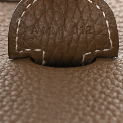 Hermes Taurillon Clemence Evelyne III PM Etoupe 6 of 9