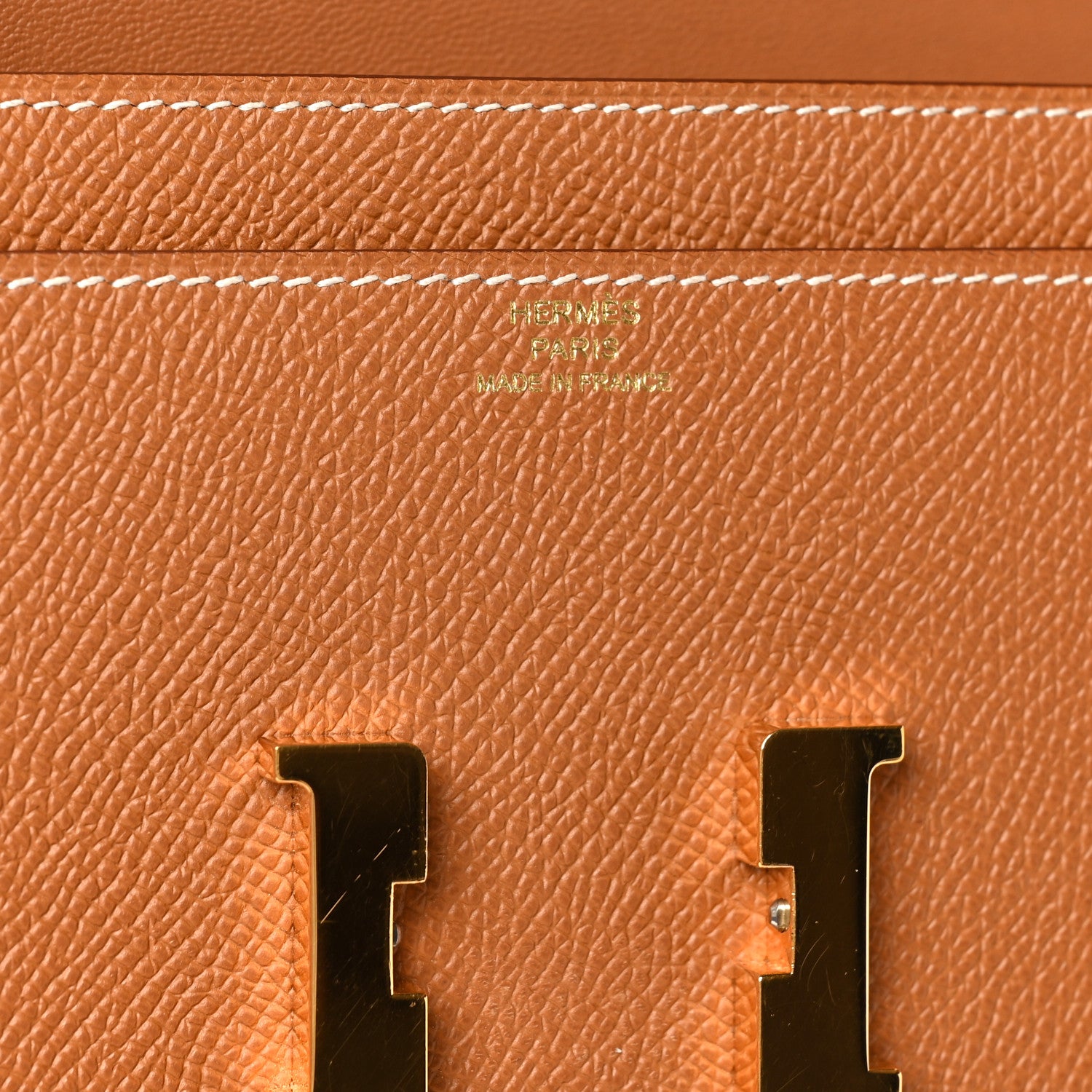 Hermes Epsom Constance Long Wallet To Go Gold 7 of 11