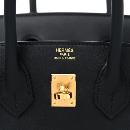 Hermes Swift Birkin 25 Black 6 of 10