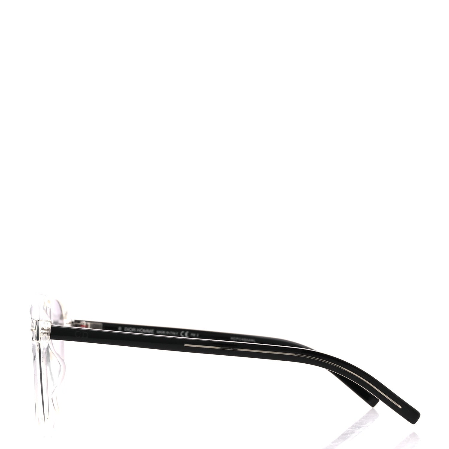 Christian Dior Acetate Black Tie 263S Sunglasses Grey Black 3 of 7