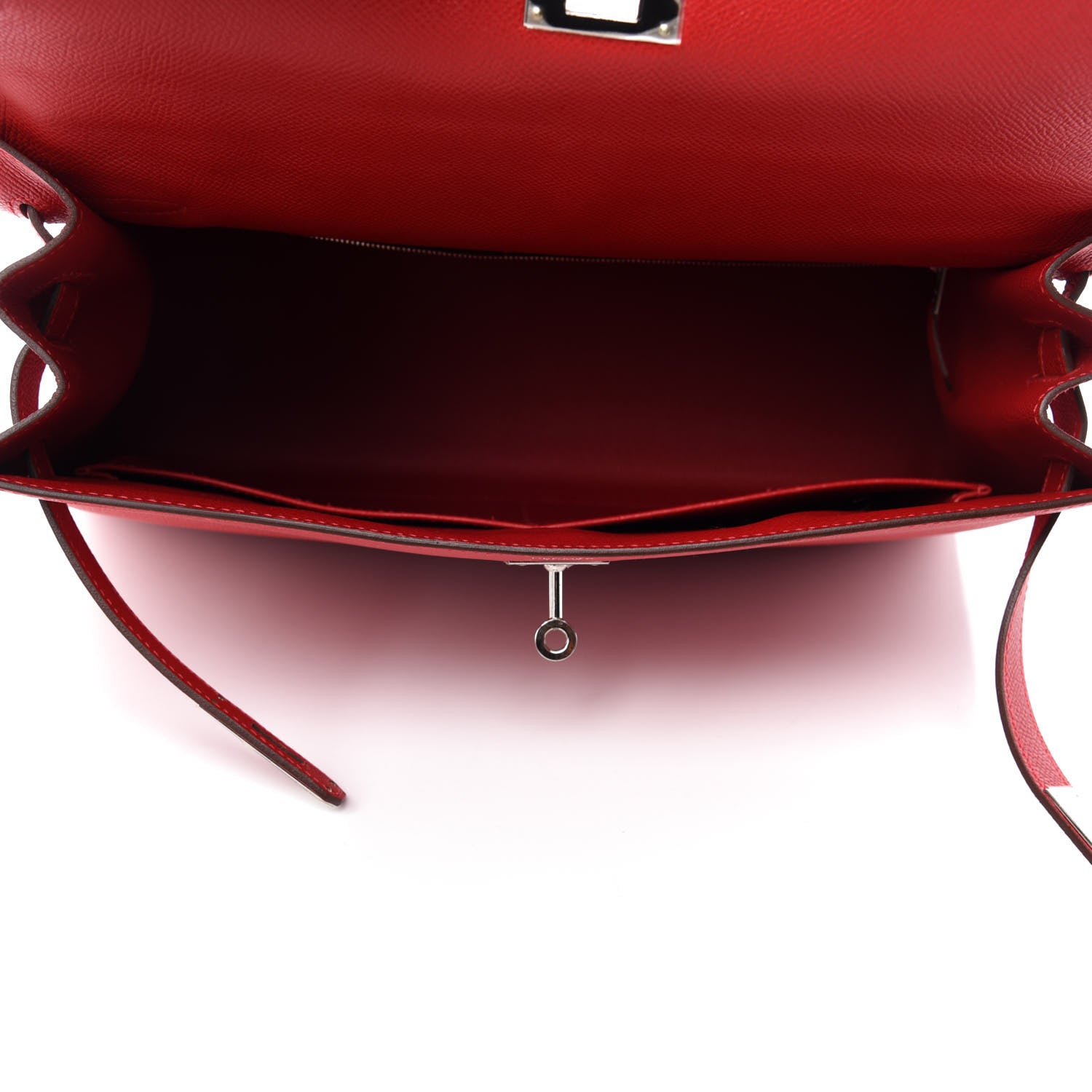 Hermes Epsom Kelly Sellier 35 Rouge Casaque 5 of 10