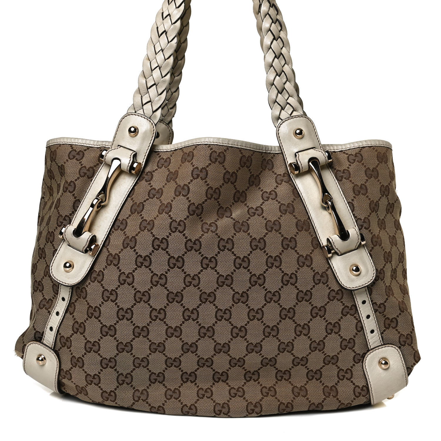 Gucci Monogram Medium Pelham Shoulder Bag Off White 8 of 20