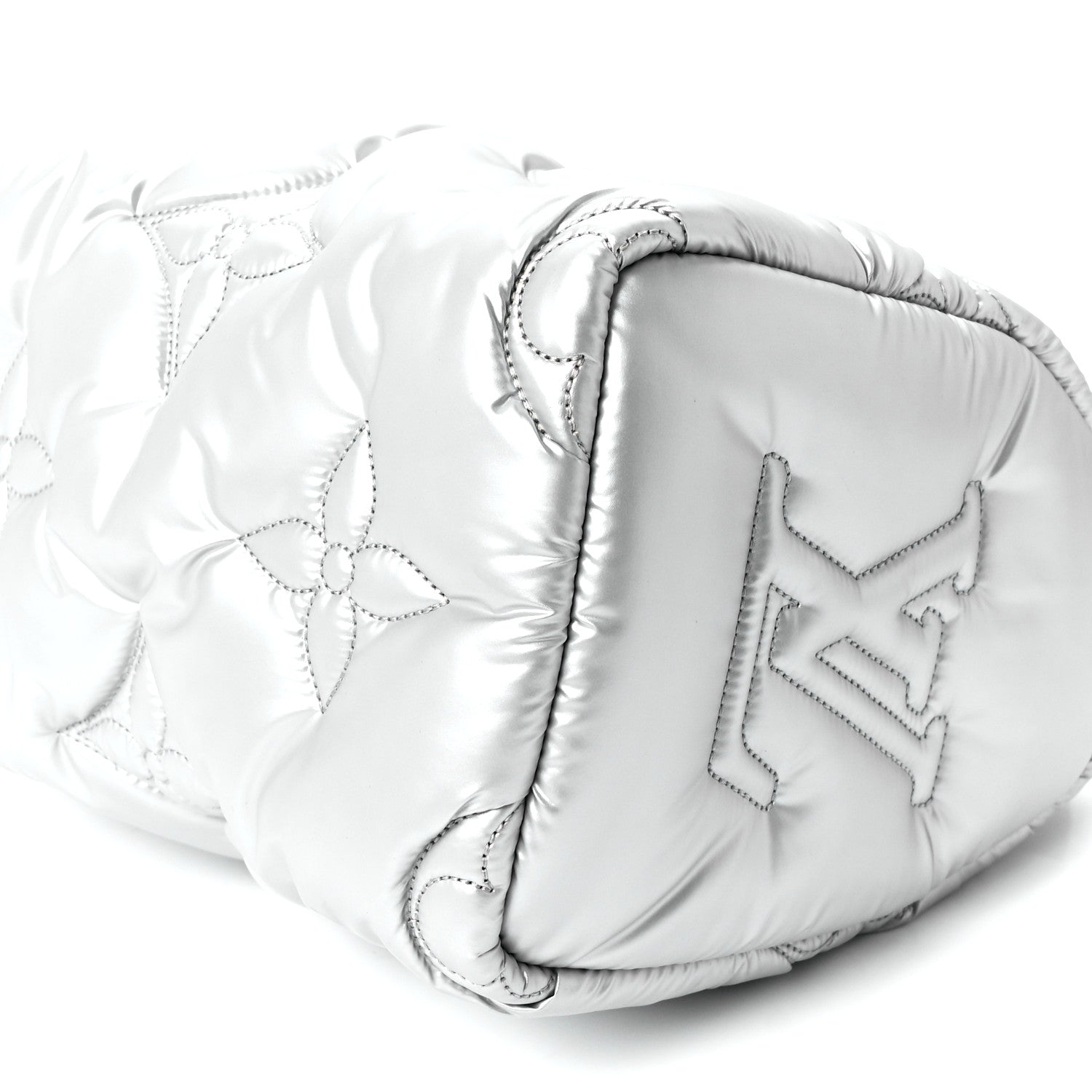 Louis Vuitton Econyl Mini Monogram Pillow Speedy Bandouliere 25 Silver 10 of 11