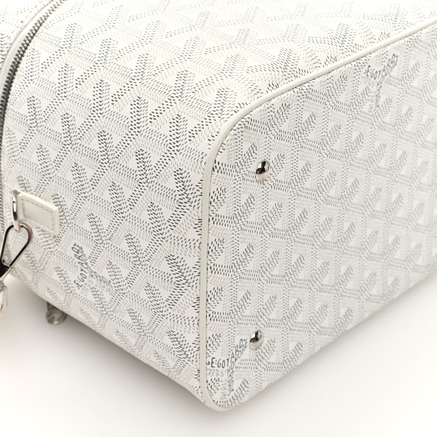 Goyardine Muse Vanity Case White