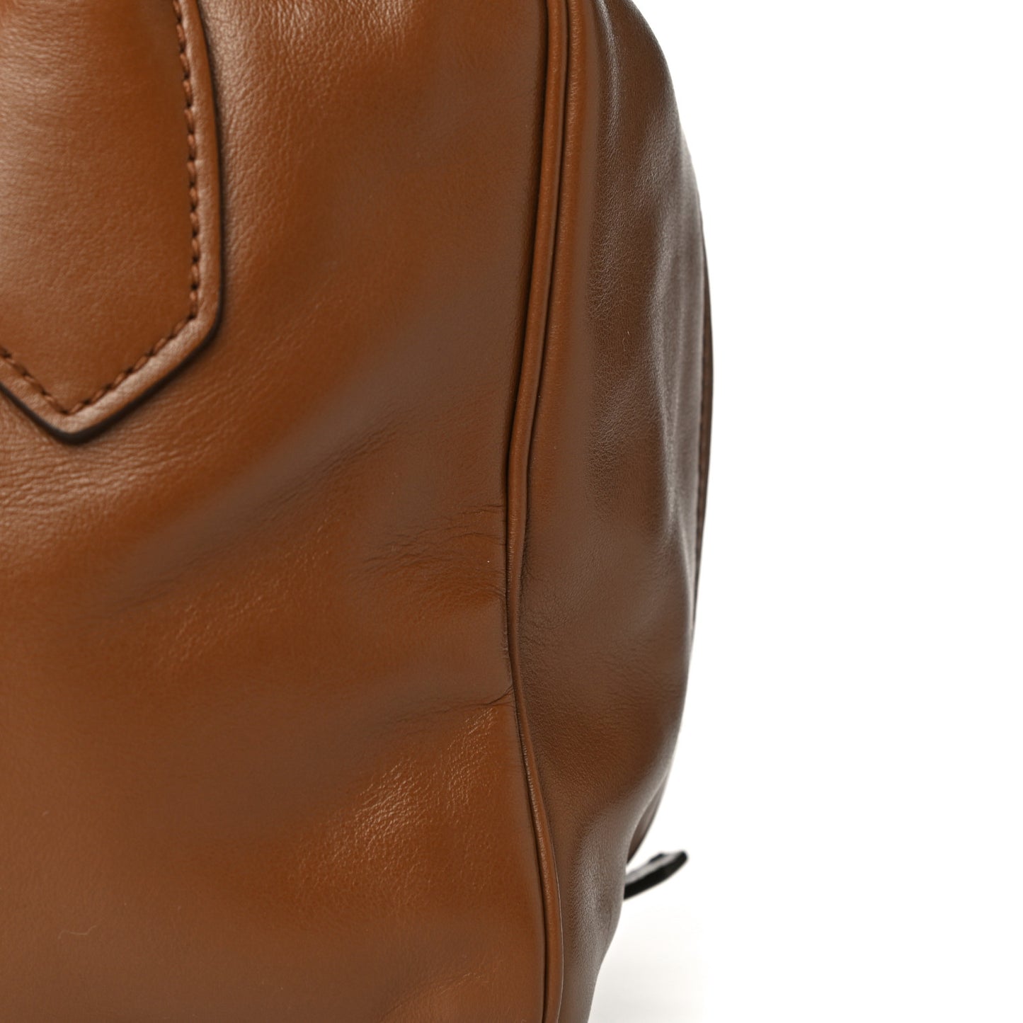 Soft Calf Medium Inside Tote Cannella Turchese