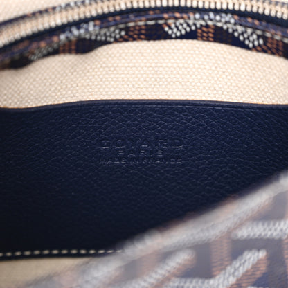 Goyard Goyardine Plumet Wallet Clutch Navy 7 of 10