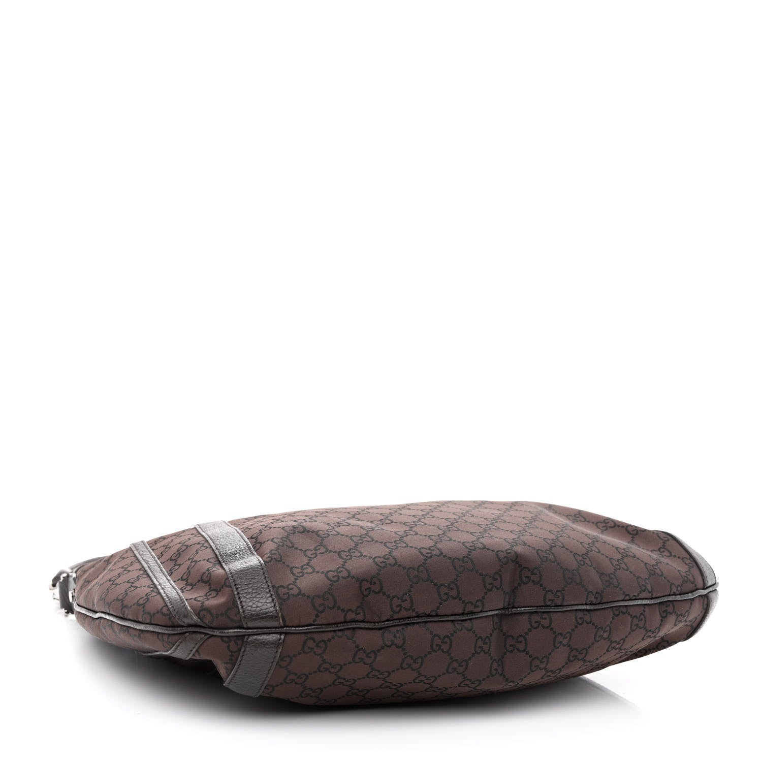 Gucci Monogram Medium Abbey Convertible Tote Dark Brown 4 of 14