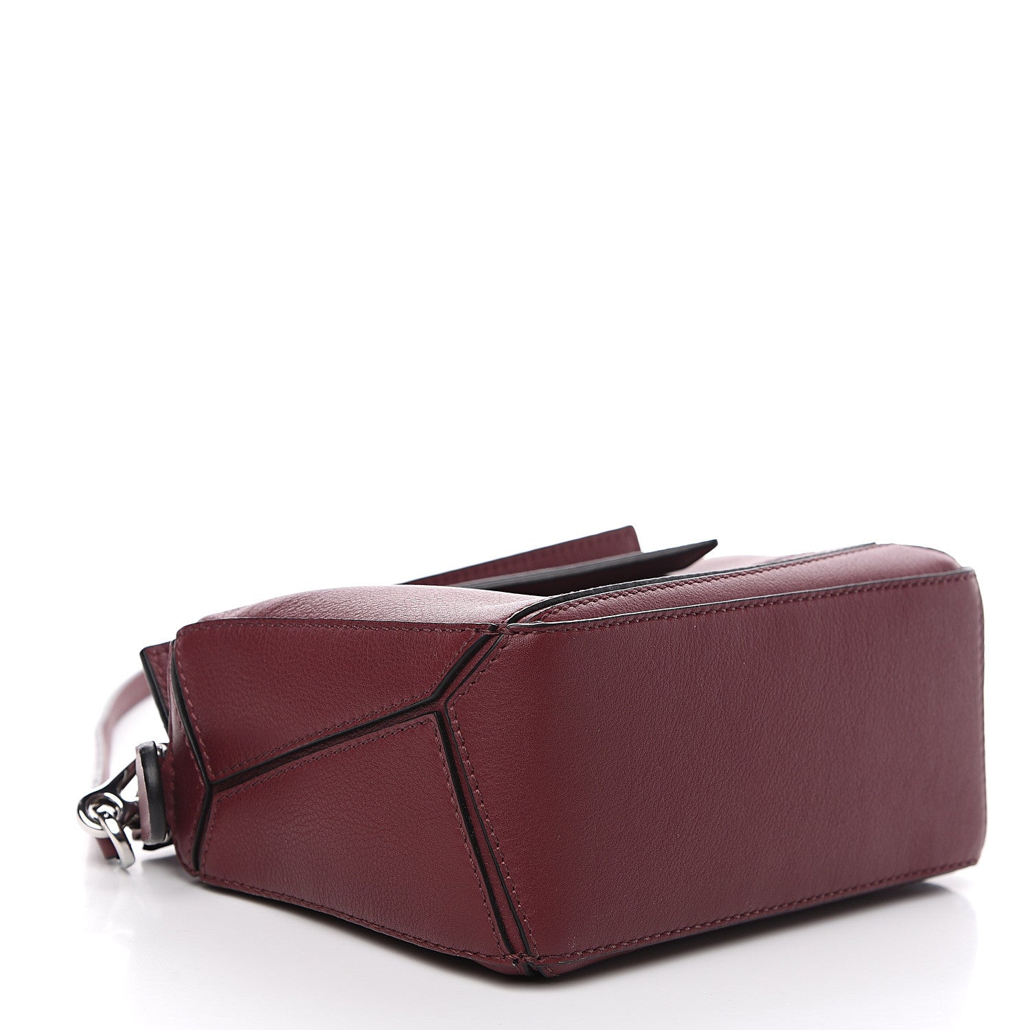 Loewe Calfskin Mini Puzzle Bag Wine 3 of 10