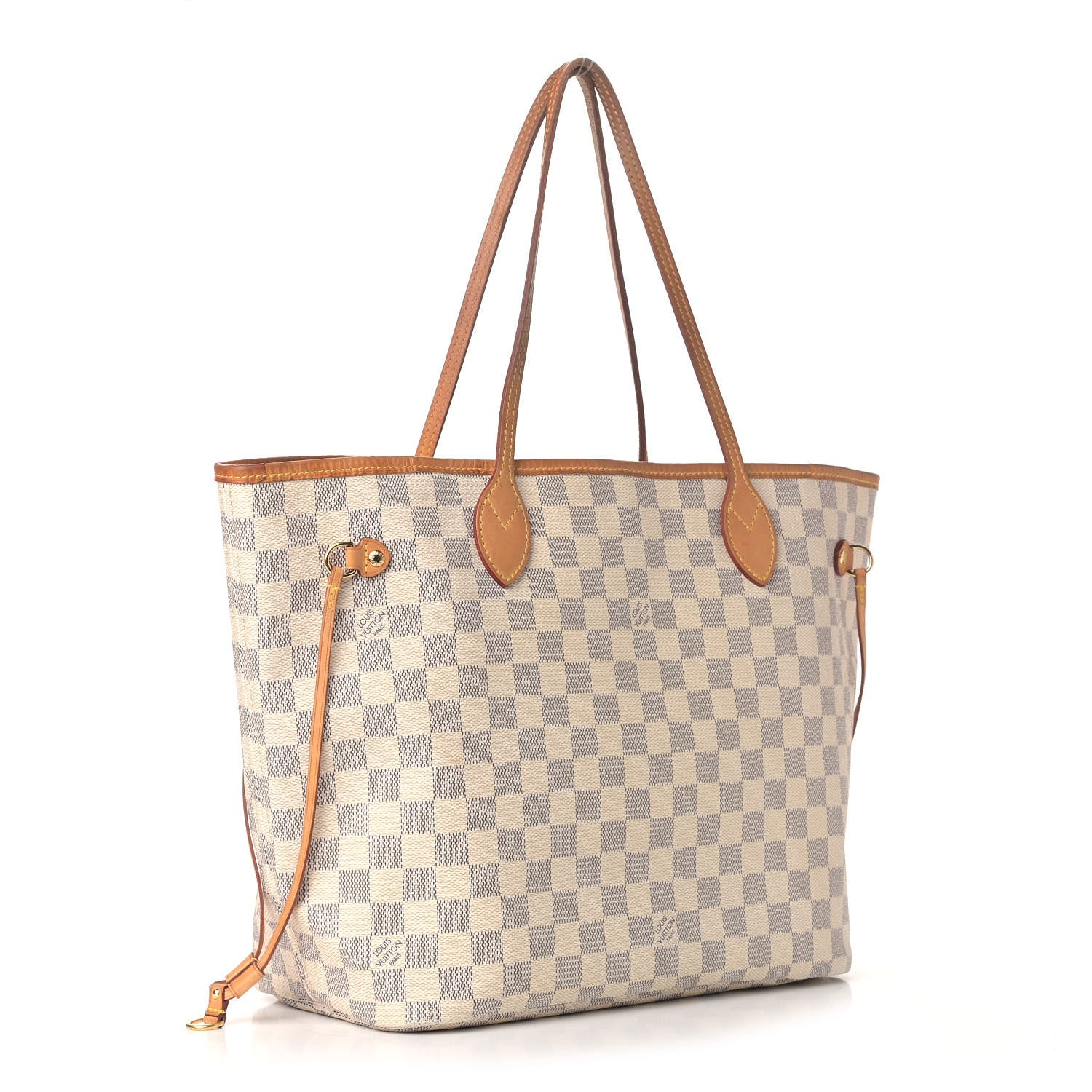 Louis Vuitton Damier Azur Neverfull MM 2 of 9