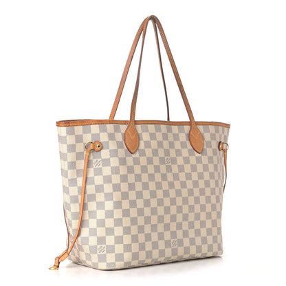 Louis Vuitton Damier Azur Neverfull MM 2 of 9