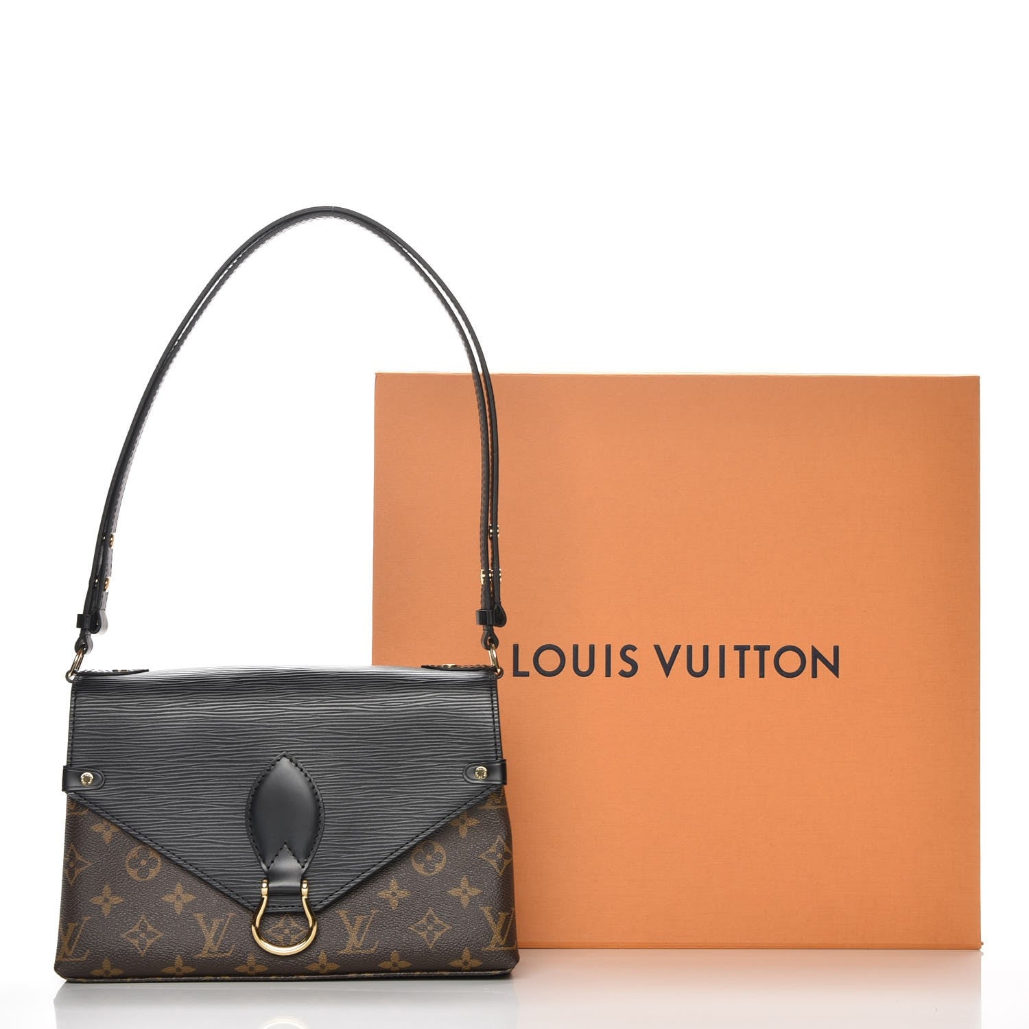 Louis Vuitton Epi Monogram Saint Michel Black 7 of 7