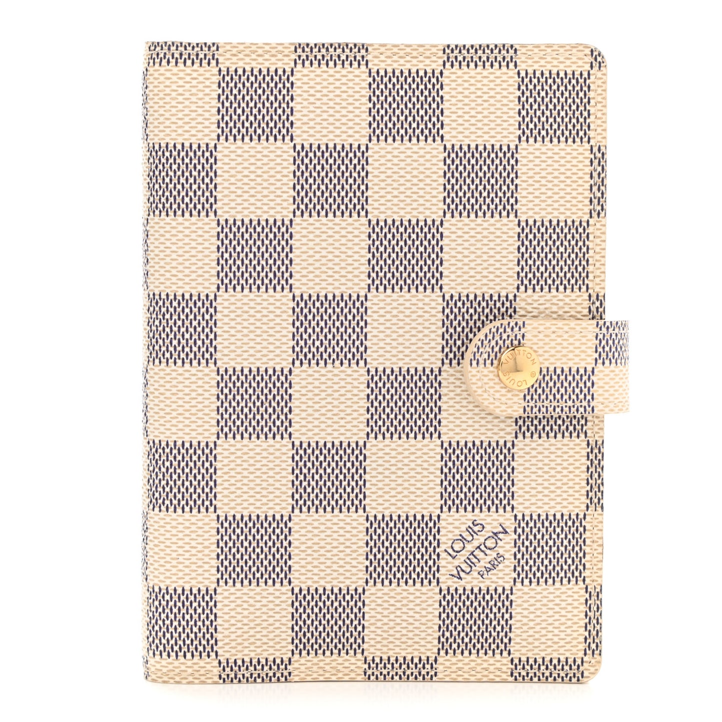 Damier Azur Small Ring Agenda Cover