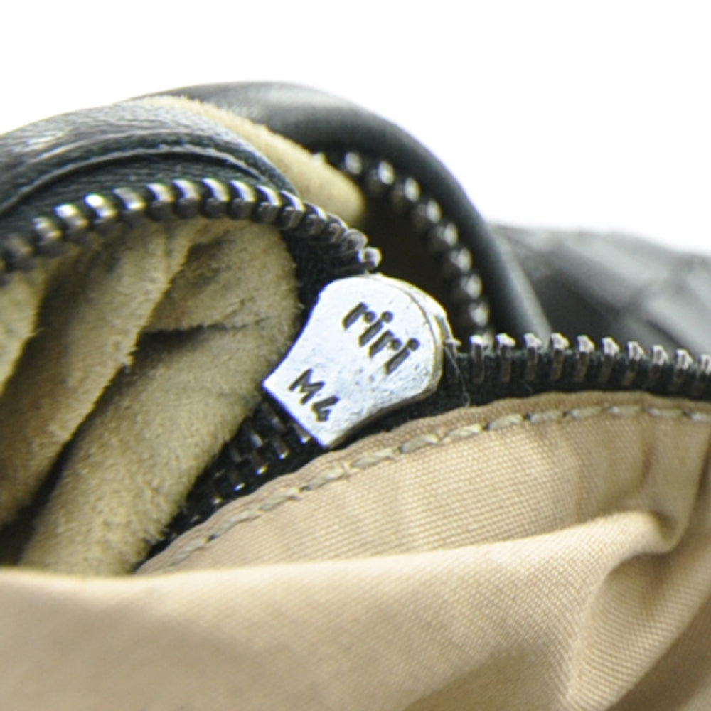 Woven Medium Veneta Hobo Nero