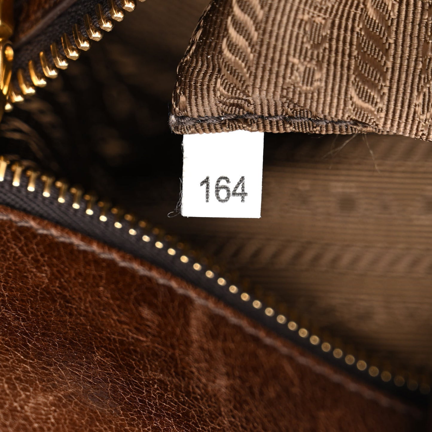 Vitello Shine Shopping Satchel Bruciato