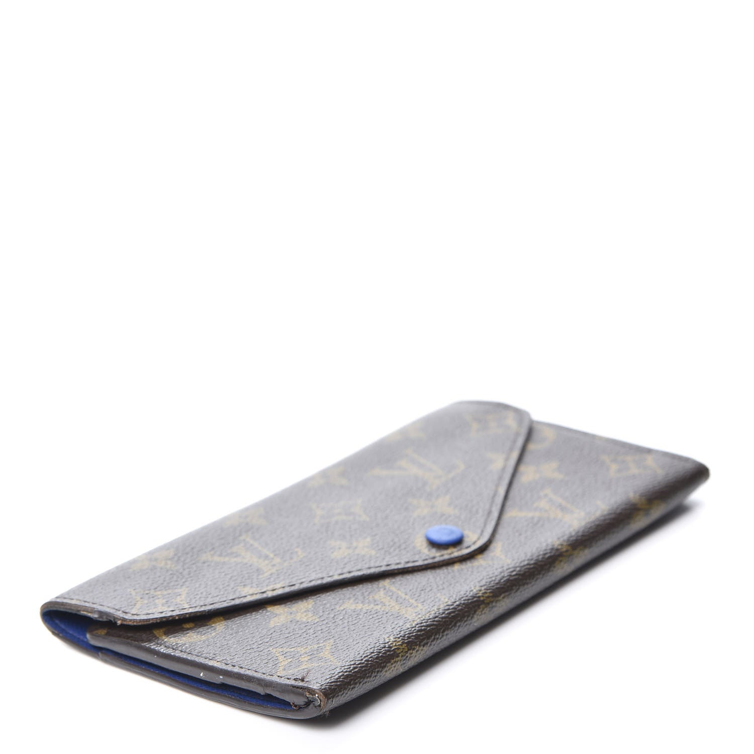 Louis Vuitton Monogram Josephine Wallet Blue 3 of 11