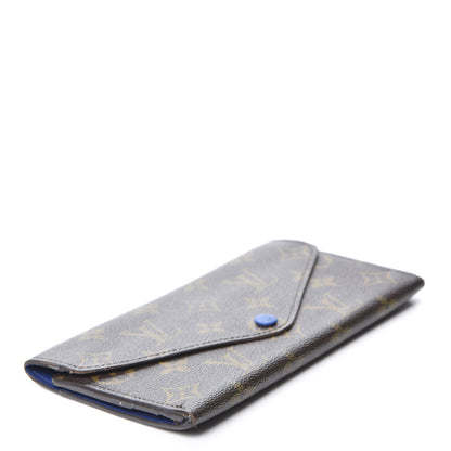 Louis Vuitton Monogram Josephine Wallet Blue 3 of 11