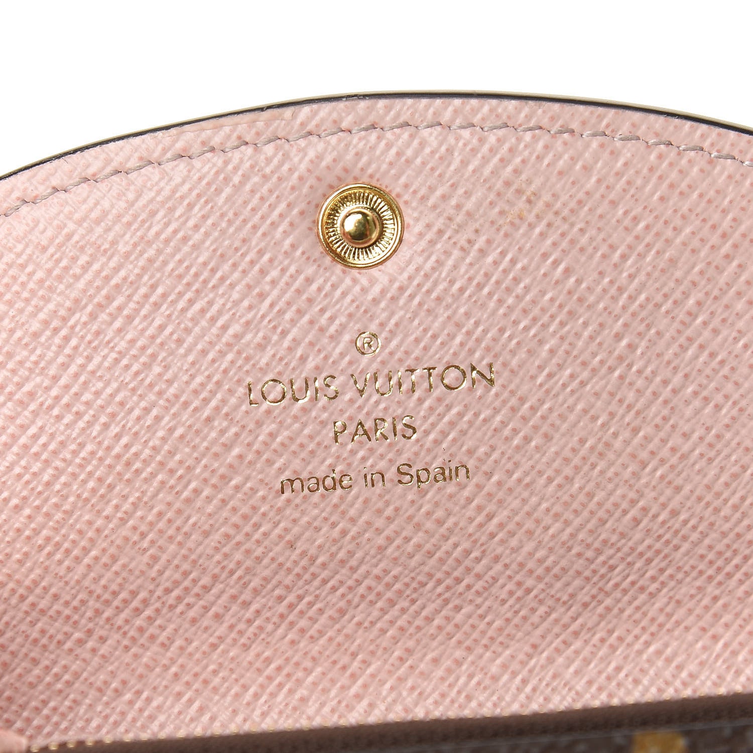 Louis Vuitton Monogram Rosalie Coin Purse Rose Ballerine 6 of 8
