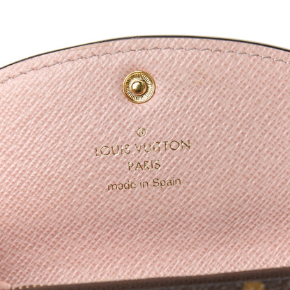Louis Vuitton Monogram Rosalie Coin Purse Rose Ballerine 6 of 8