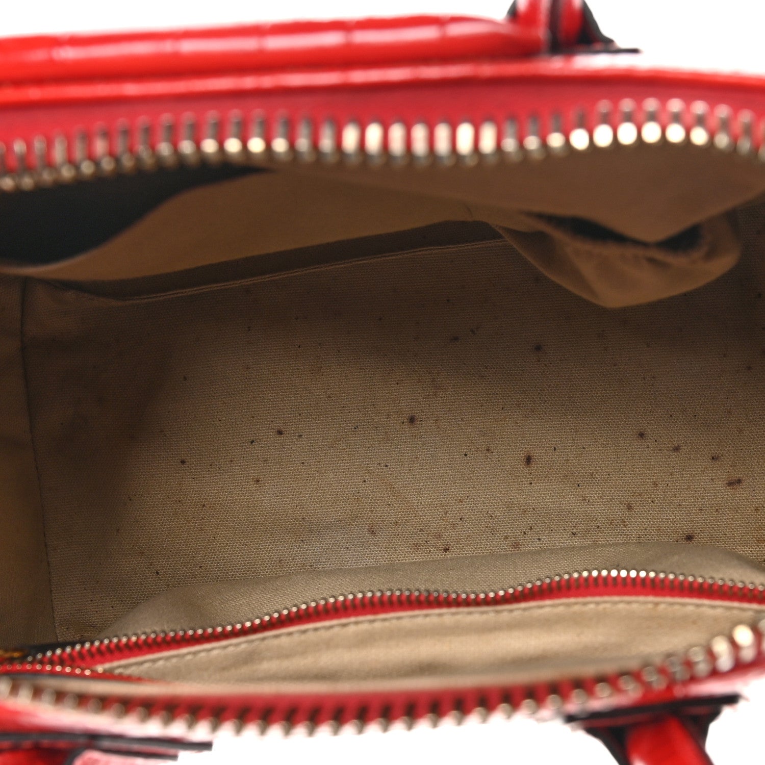 Givenchy Calfskin Crocodile Embossed Small Antigona Red 5 of 13