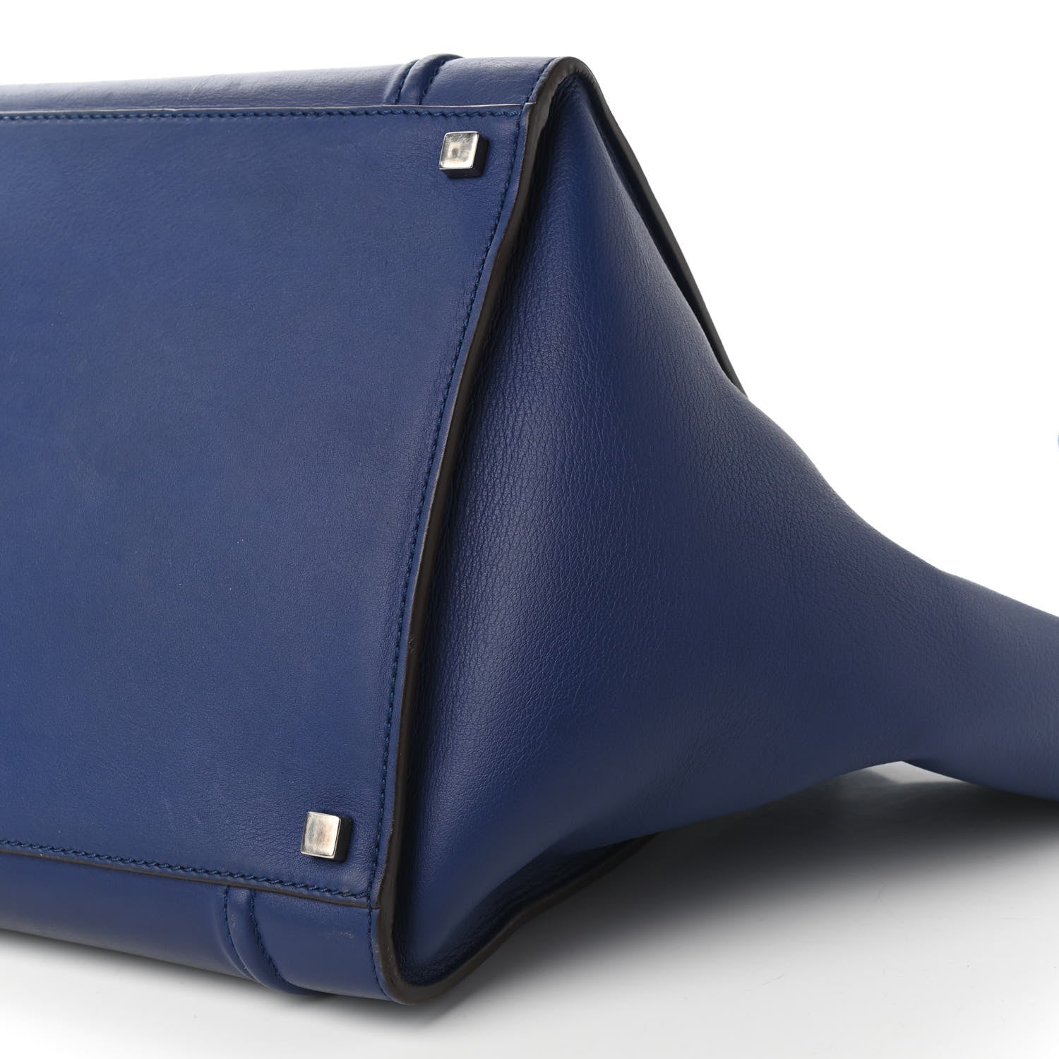Celine Supple Calfskin Medium Phantom Luggage Indigo 6 of 11