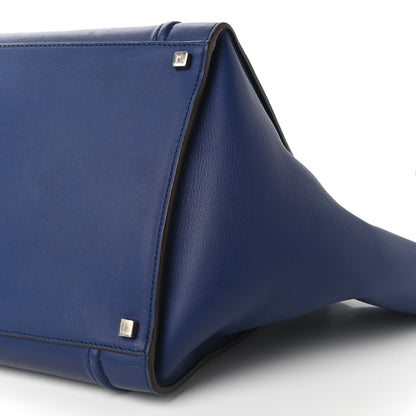 Celine Supple Calfskin Medium Phantom Luggage Indigo 6 of 11
