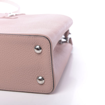 Louis Vuitton Taurillon Capucines PM Magnolia 9 of 10
