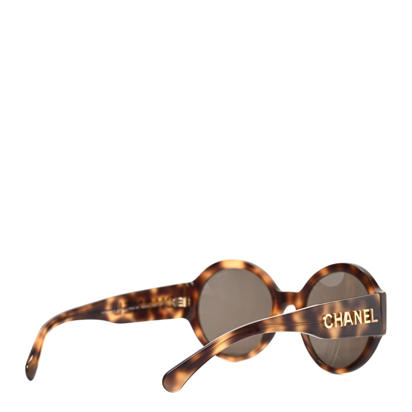 Acetate Polarized Round Sunglasses 5410 Tortoise
