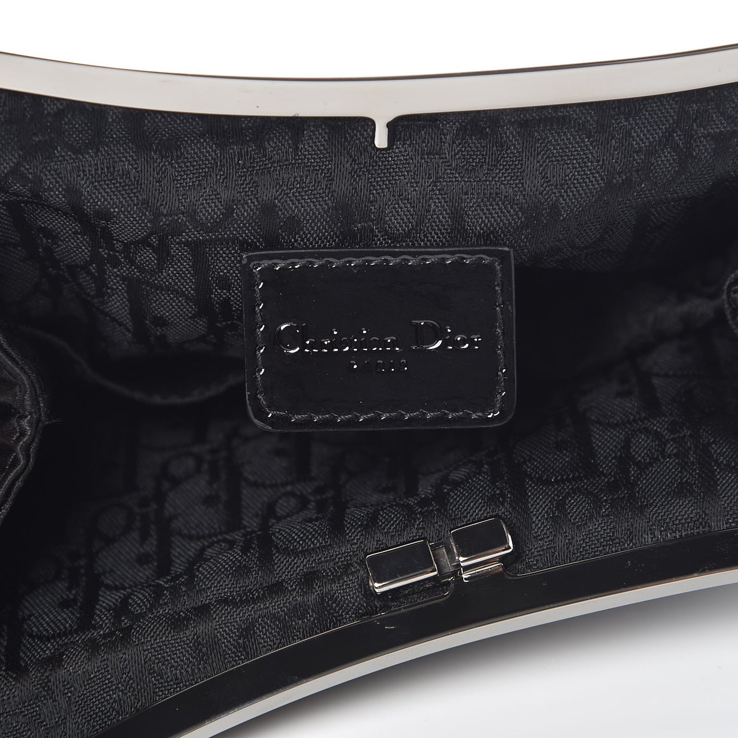 Nylon Mini Saddle Bag Black