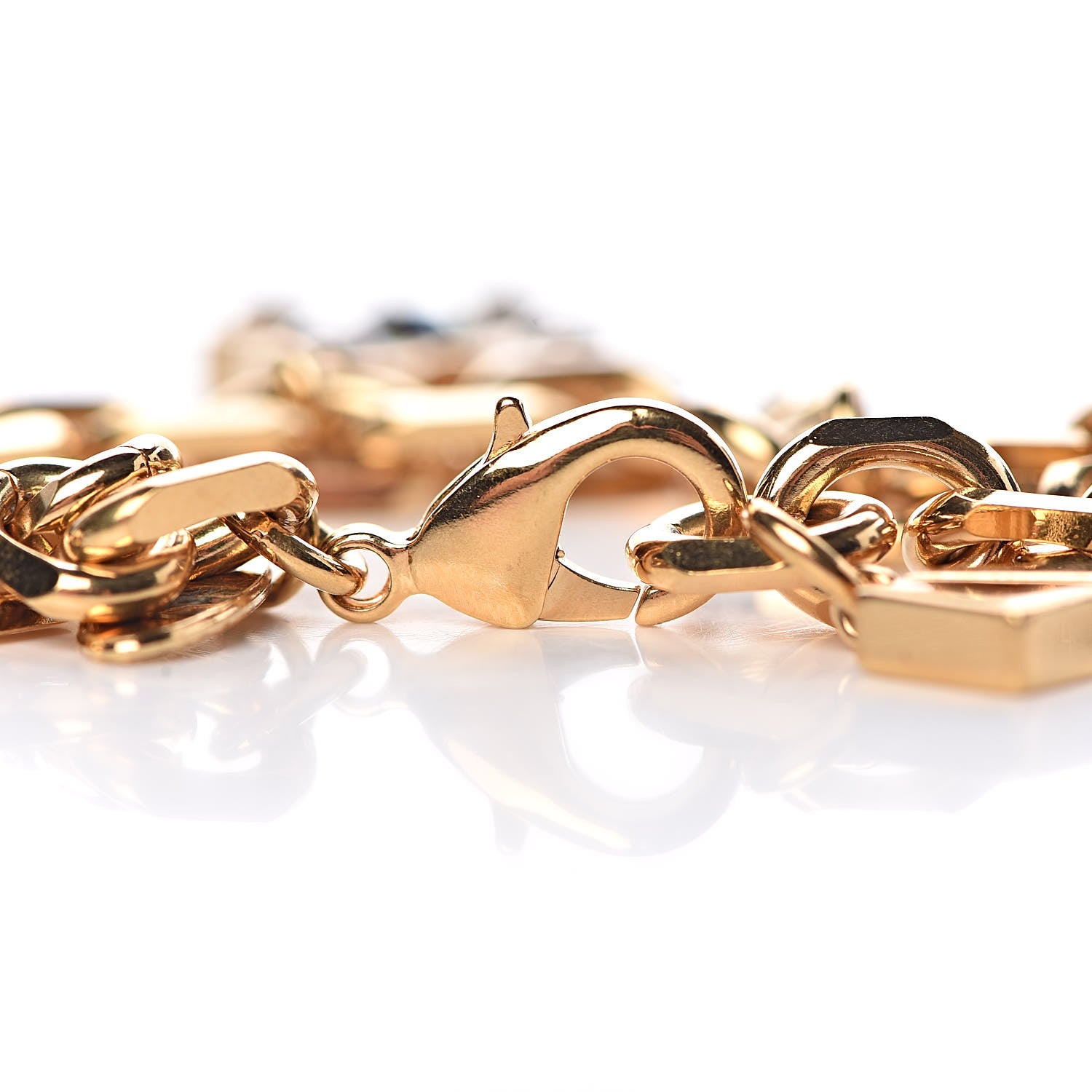 Louis Vuitton Love Letters Timeless Bracelet Gold 5 of 6