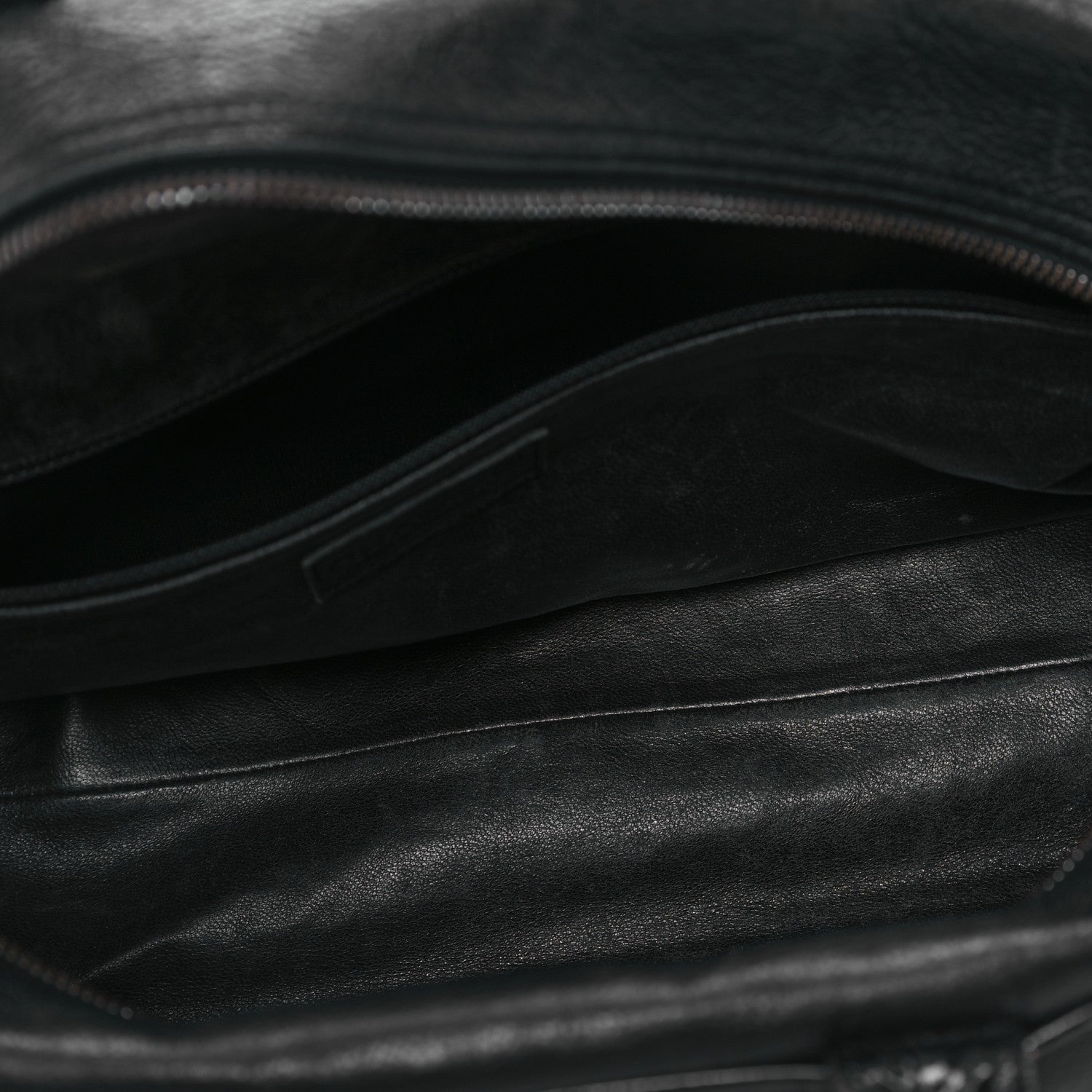 Chanel Calfskin Patent Quilted Bowler Black 5 of 13