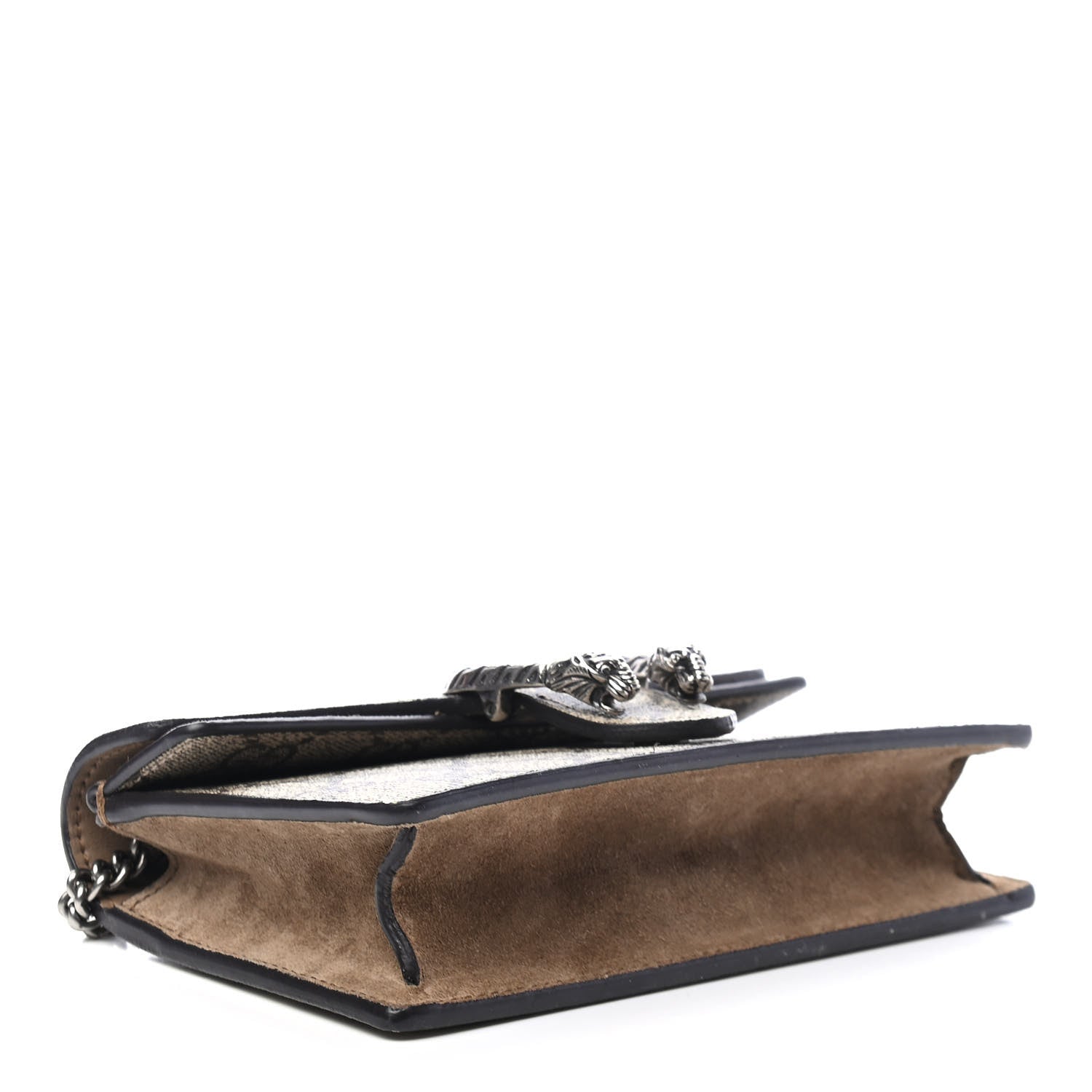 Gucci GG Supreme Monogram Super Mini Dionysus Shoulder Bag Taupe 4 of 8