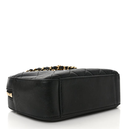 Chanel Goatskin Quilted Chanel 19 Camera Case Black 4 of 9