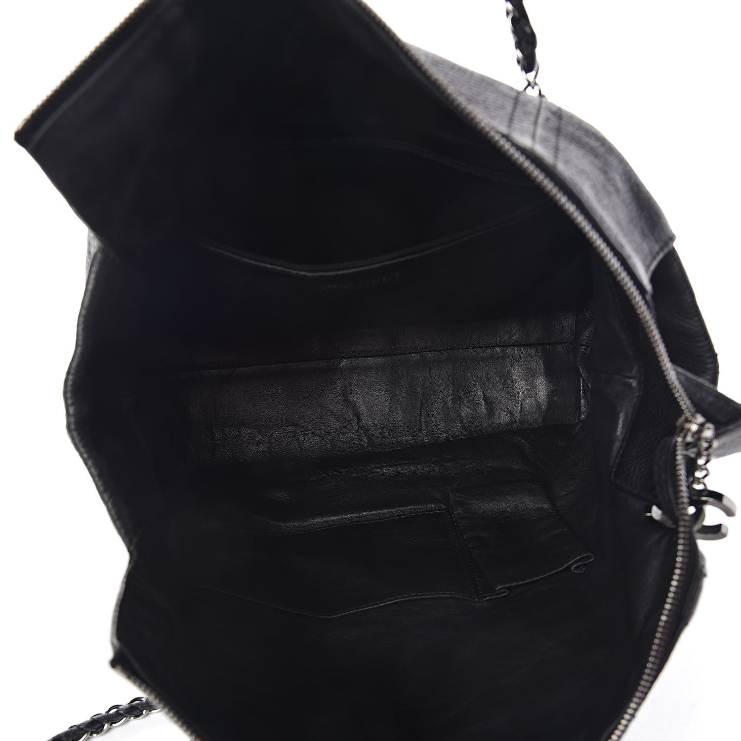 Chanel Deerskin Luxe Ligne Tote Black 5 of 16