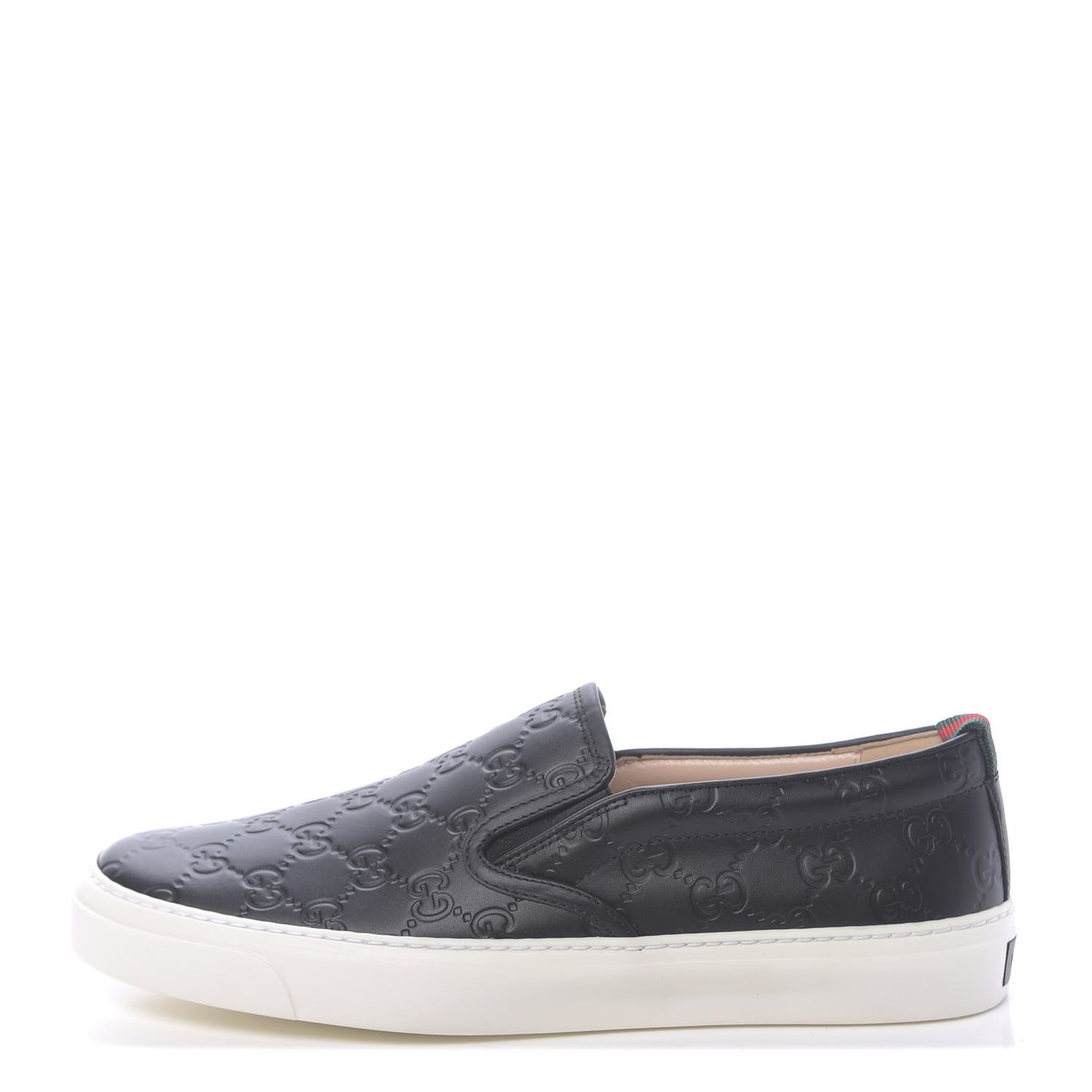 Guccissima Dublin Slip On Sneakers 41.5 Black