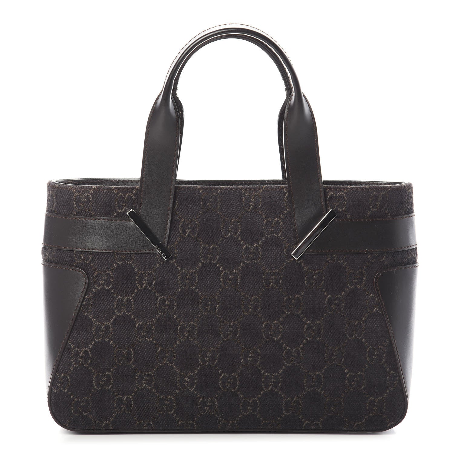 Gucci Monogram Shoulder Bag Brown 1 of 8
