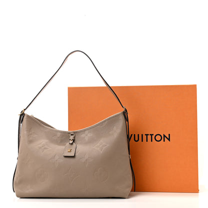 Louis Vuitton Empreinte Monogram Giant CarryAll MM Tourterelle 12 of 12